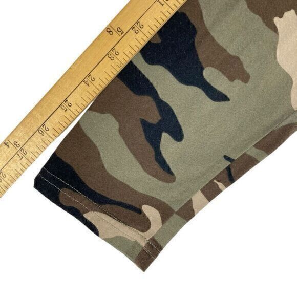 PacSun Camo T Shirt Mens Size Small Longer Fit Long Sleeve Crew Neck Pull Over - Picture 12 of 14